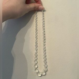 Vintage Bead‎ Necklace Jewelry Accessory Beautiful Clear Textured